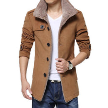 Casual Men Coat - Slim Fit Jacket