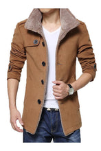 Casual Men Coat - Slim Fit Jacket