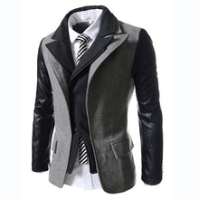New Dress Fashion 2015 New Winter Men's Suits Dust Coat Men Slim Fit Solid Wool Male Overcoat Men's Casual suits 3color M-XXL