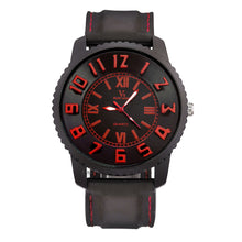 1PCS Fashion Men's Thin Silica Gel Students Sports Quartz Watch