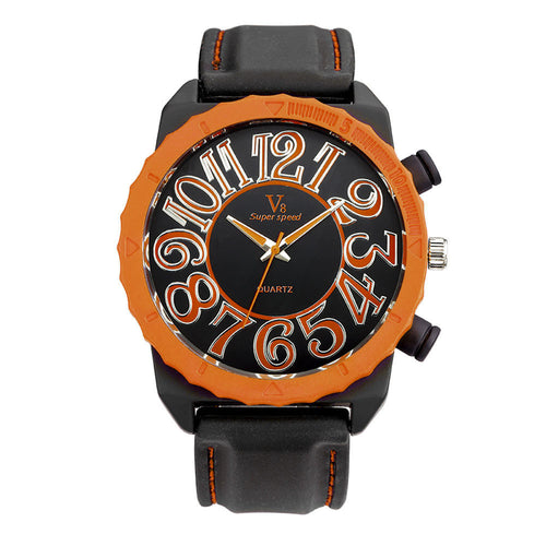 1PCS Fashion Women's Thin Silica Gel Students Sports Quartz Watch