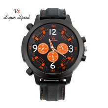 1PCS Fashion Men's Thin Silica Gel Students Sports Quartz Watch