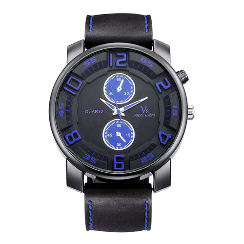 1PCS Fashion Men's Thin Silica Gel Students Sports Quartz Watch