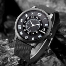 1PCS Fashion Men's Thin Silica Gel Students Sports Quartz Watch