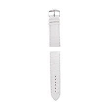 12mm High Quality Soft Sweatband Leather Strap Steel Buckle Wrist Watch Band BK