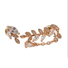 1 Pair Fashion Women Elegant Crystal Rhinestone  Ear Stud Earrings Jewelry GD