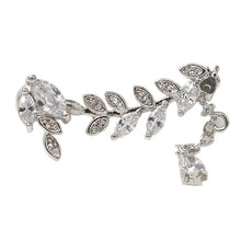 1 Pair Fashion Women Elegant Crystal Rhinestone  Ear Stud Earrings Jewelry GD