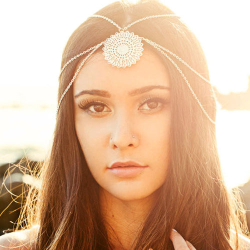 1PC Womens Tassels Head Chain Jewelry Headband Party Headpiece Hair Band