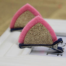 1 Pair Lovely Cat Ears Hairpin Children Hair Ornaments Hair Accessories BK
